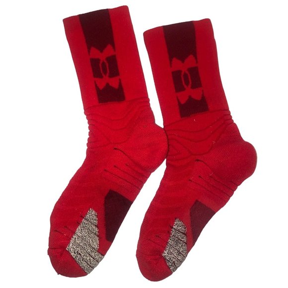 Under Armour Underwear & Socks Under Armour Men Red Short Socks